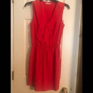 Red dress with pockets!